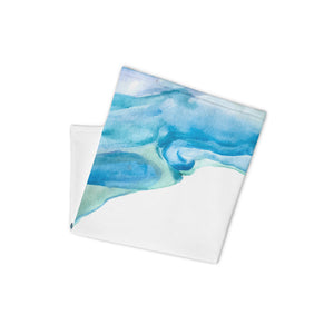 1923 - Watercolor Shore Neck Gaiter