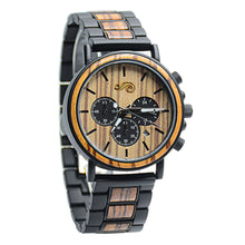 Load image into Gallery viewer, The Cape - Zebrawood Watch
