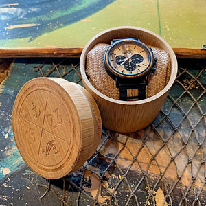 The Cape - Zebrawood Watch
