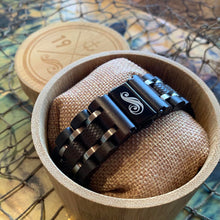 Load image into Gallery viewer, 1923 Darkwood Apple Watch Band
